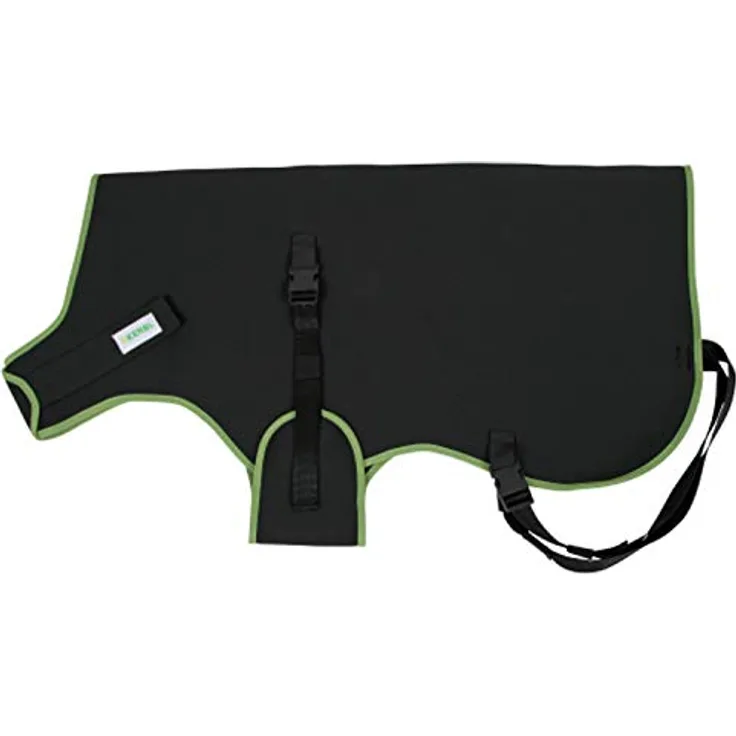 Kerbl Kälberdecke Premium schwarz, 80 cm