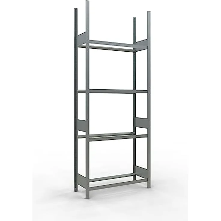 Reifenregal, Grundfeld, 1110 x 436 x 2750 mm, 4 Lagerebenen, verzinkt