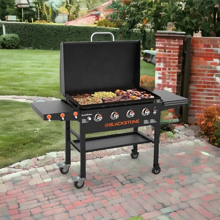 Blackstone Plancha-Grill 36", 4-Brenner Gasgrill mit 91 x 55 cm Grillfläche und 17,5 kW Leistung – Bild 2