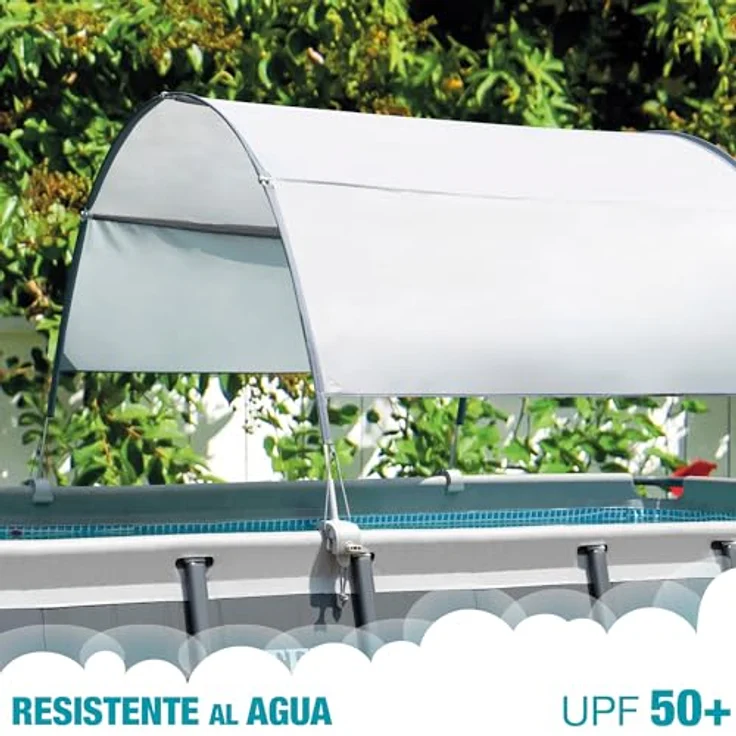Intex 28054 Sonnenschutz Pooldach Canopy Rectangular Pool abnehmbar – Bild 3