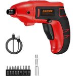 Diyarts Akku-Schrauber O2, 200,00 U/min, 5,00 Nm, Mini Akkuschrauber, 2000mAh 3,6 V, LED Licht, USB Ladekabel, kompakt und leicht - Preisvergleich