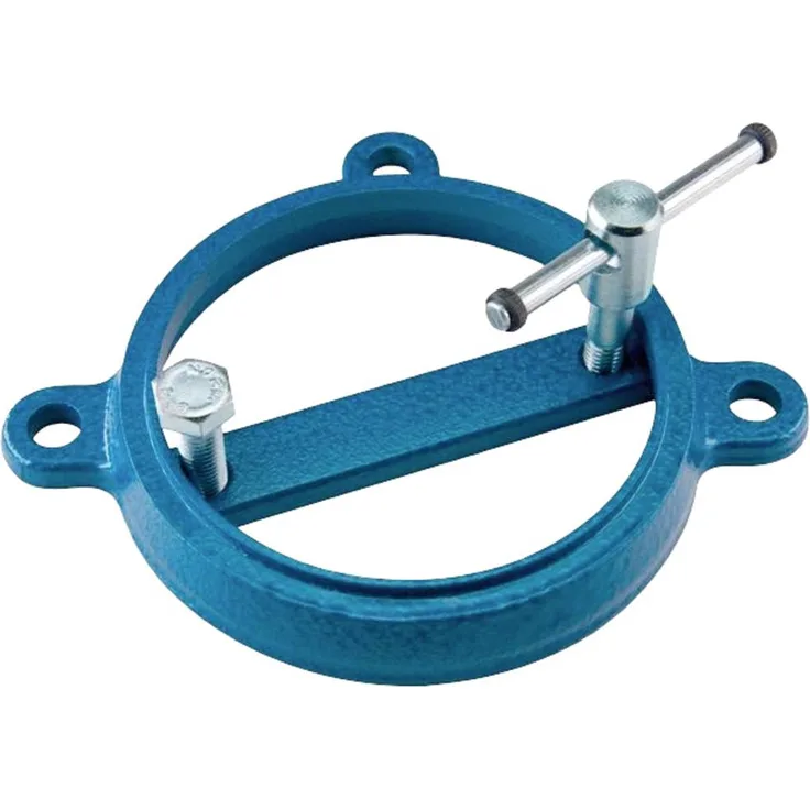 Durlach Drehteller 3010010101, 140mm für Schraubstock mit MDS-Spannsystem und gehärtetem Amboss