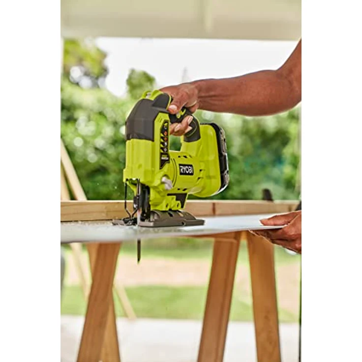 Ryobi 5132002810 Stichsägenblatt TLG. RAK6JSBW | Sägeblatt-Set für Holz | geeignet Stichsägen des ONE + System | Universalaufnahme | inkl. Feinschnittklingen | 6-teilig – Bild 4