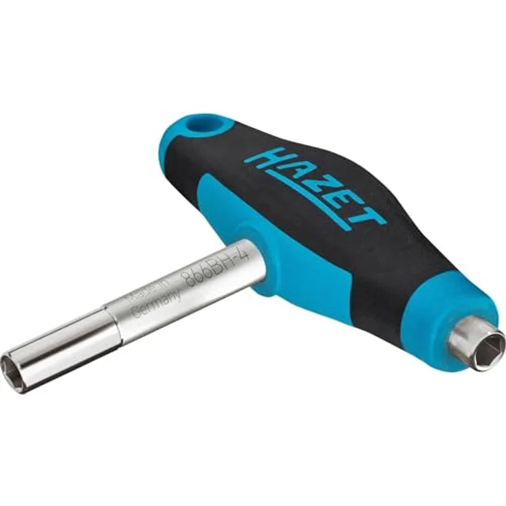 HAZET Bithalter 866BH-4, Doppel Bit Halter mit T-Griff 63 mm und Magneten für sicheren Halt – Bild 2