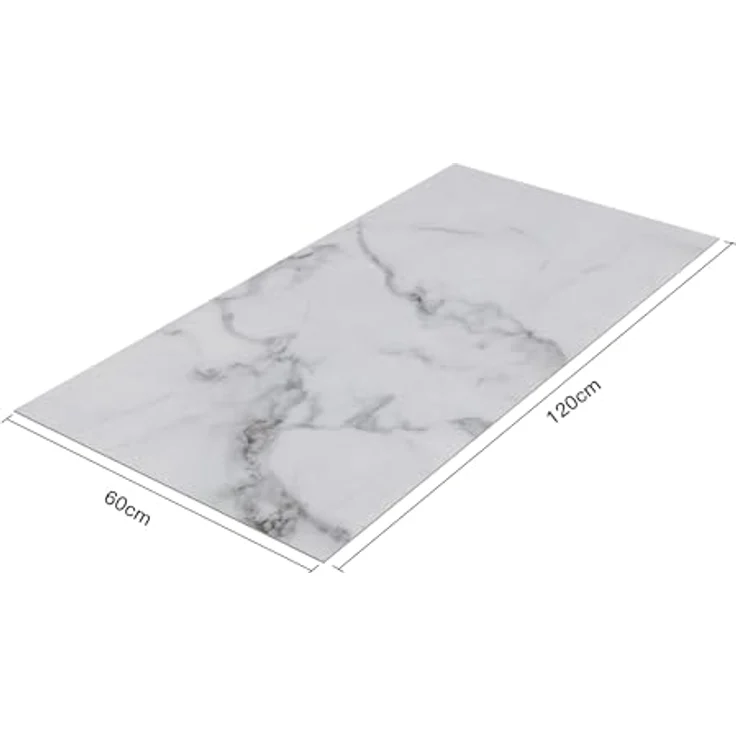 Neu.Haus Duschkabine + Duschwand Lumparland, 4-teiliges Set mit Natursteinoptik, 60 cm x 120 cm, wasser- und UV-beständig, kürzbar – Bild 7