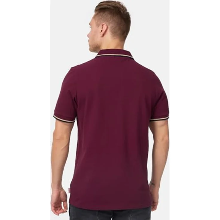 Lonsdale Poloshirt LION, Arbeitsshirt mit hochwertiger Baumwolle, gestreiften Bündchen und farblich abgesetzten Stickereien – Bild 5