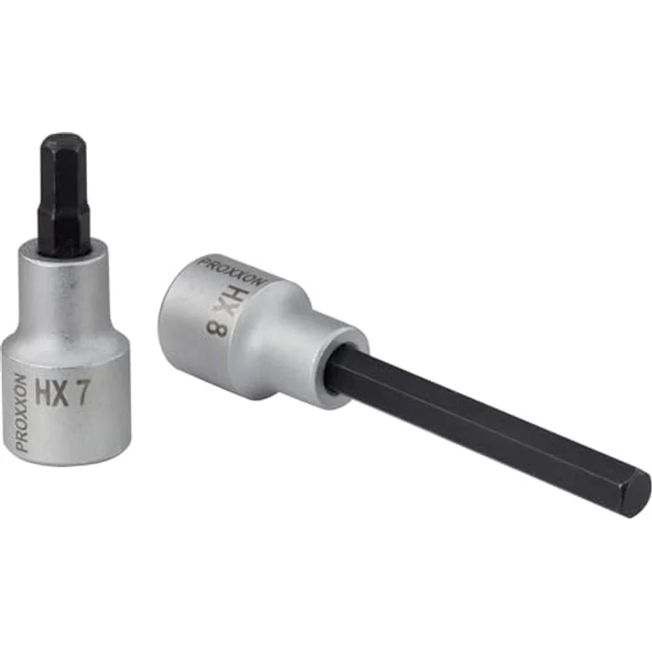 PROXXON INDUSTRIAL Bohrer- und Bitset 23100, 18-teilig für Innensechskantschrauben, Stahlkasten, öl- und säurefest – Bild 3