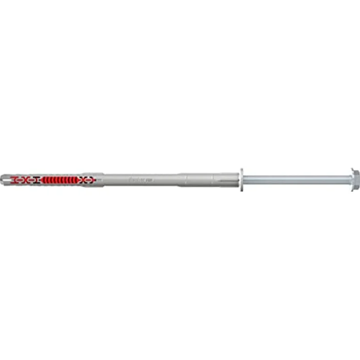 fischer DuoXpand 10 x 160 FUS, Hochwertiger Universaldübel mit Sechskantschraube & U-Scheibe (10 Stk.), Nylon-Dübel für starken Halt, ideal für poröse Baustoffe & randnahe Verankerungen – Bild 3
