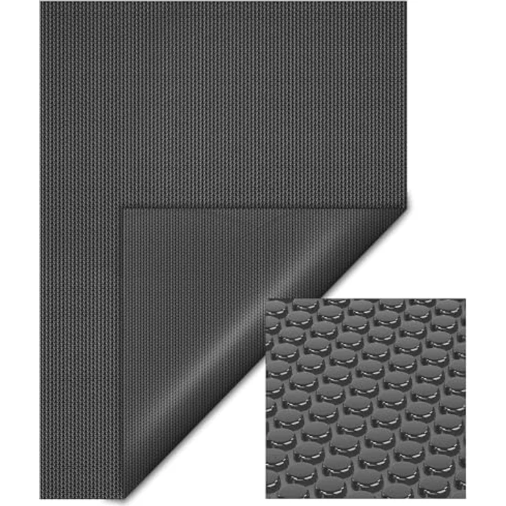 Pool Solarfolie 5x8m schwarz Poolabdeckung Solarplane Poolheizung – Bild 2
