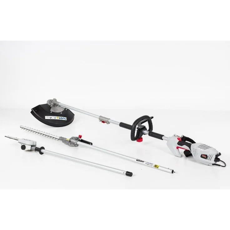 NAC PHCBE90-CH, Rasentrimmer und Heckenschneider Set 900W, Teleskopstiel, Schnittbreite 20 cm, langlebige Materialien
