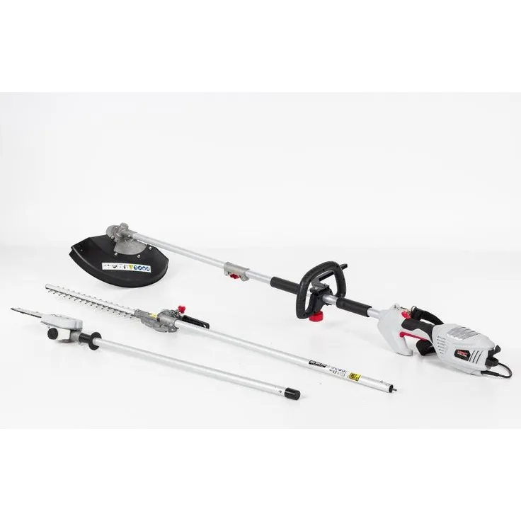 NAC PHCBE90-CH, Rasentrimmer und Heckenschneider Set 900W, Teleskopstiel, Schnittbreite 20 cm, langlebige Materialien