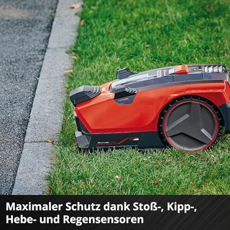 Einhell Expert FREELEXO CAM 350 Mähroboter mit 18V Akku 2.5Ah, Kamera, Ultrasonic-Sensoren – Bild 4