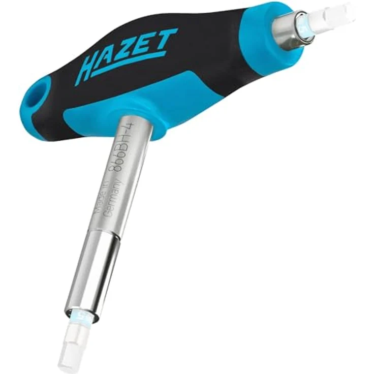 HAZET Bithalter 866BH-4, Doppel Bit Halter mit T-Griff 63 mm und Magneten für sicheren Halt – Bild 3