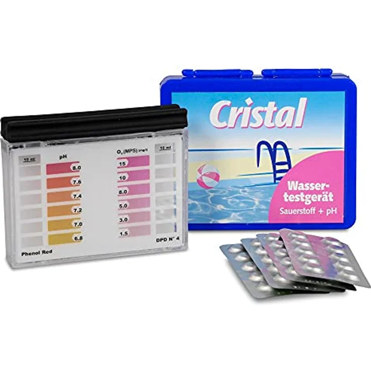 Cristal Poolpflege-SET Sauerstoff 4,1 kg - Wasserpflege Starter Set – Bild 10