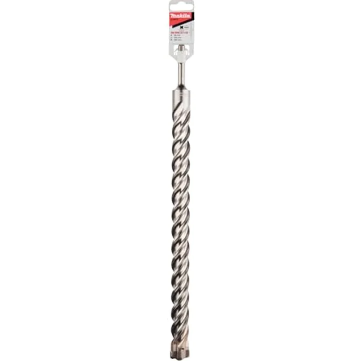 Makita B-58752 NEMESIS2 SDS-PLUS Hammer-Bohrer, 28,0 x 450 mm, für Beton und Stahlbeton, präzise Geometrie, geringe Rückschlagwirkung – Bild 2