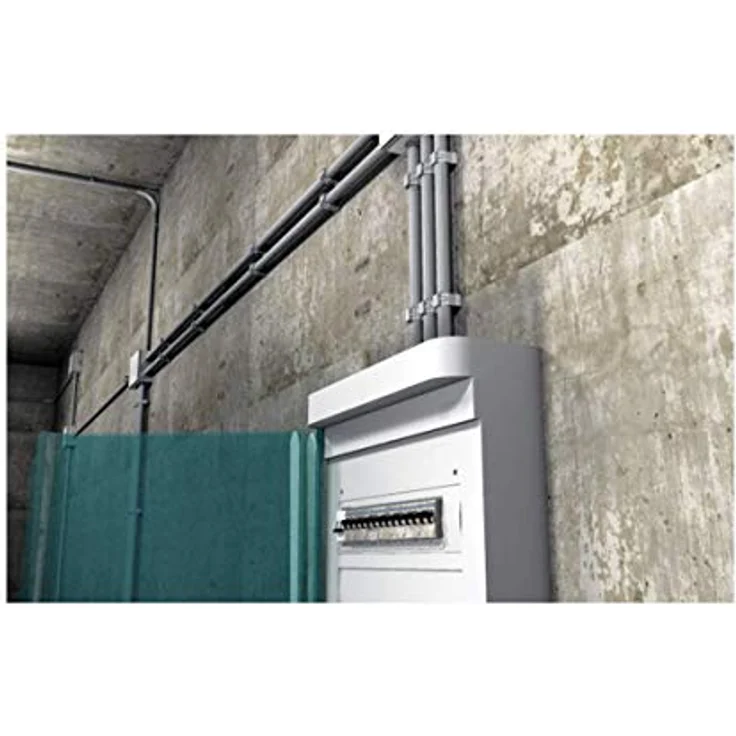 Fischer SCN 20 Verschlussclip, 36 mm Kunststoff zur Rohrbefestigung, halogen- und silikonfrei, 100 Stück – Bild 2