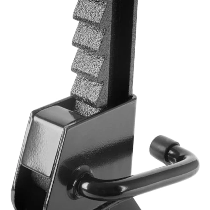 Stahlwerk JS-3 ST Set, Wagenheber Unterstellböcke mit 3 t Tragkraft, Höhe verstellbar 275 - 415 mm, schwarz – Bild 6