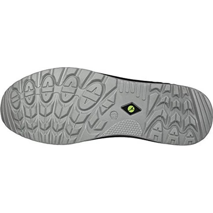 ISM Sicherheitsschuh DRIFTER GREEN LOW, S1P zertifiziert, grau/grün, Größe 41, rutschfeste DUO-PU-Sohle, wasserabweisendes Mikrofaser-Ripstop-Gewebe – Bild 2