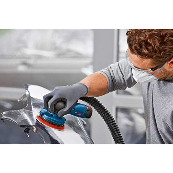 Bosch Professional Schleifteller 125 mm, Mittelhart, Kletthaftung, für GEX 18V-125 - GEX 12V-125 Akku-Exzenterschleifer – Bild 3