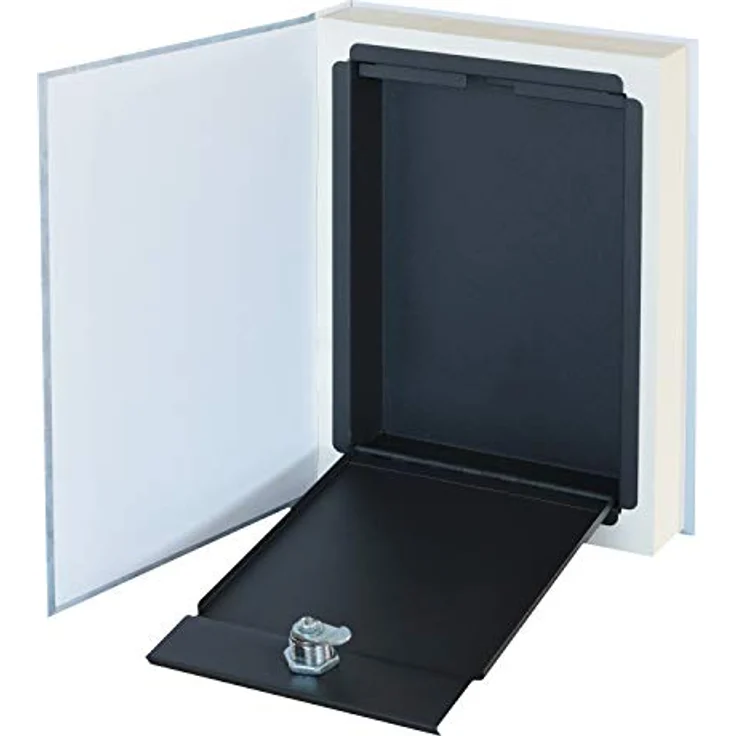 HMF 81001 Buchsafe, getarnte Geldkassette mit echten Papierseiten, Kochbuch, 26,5 x 19 x 4,2 cm – Bild 5