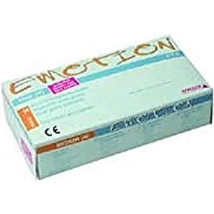 Efalock Professional Emotion Vinyl Einweghandschuhe Größe L puderfrei, 1er Pack, (1x 100 Stück)
