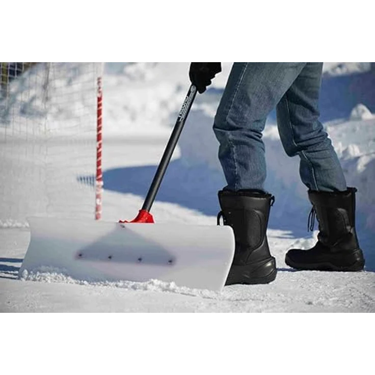 Freund SnowPusher Fieberglasstiel + D-Griff, Kunststoffblatt - Preisvergleich – Bild 2