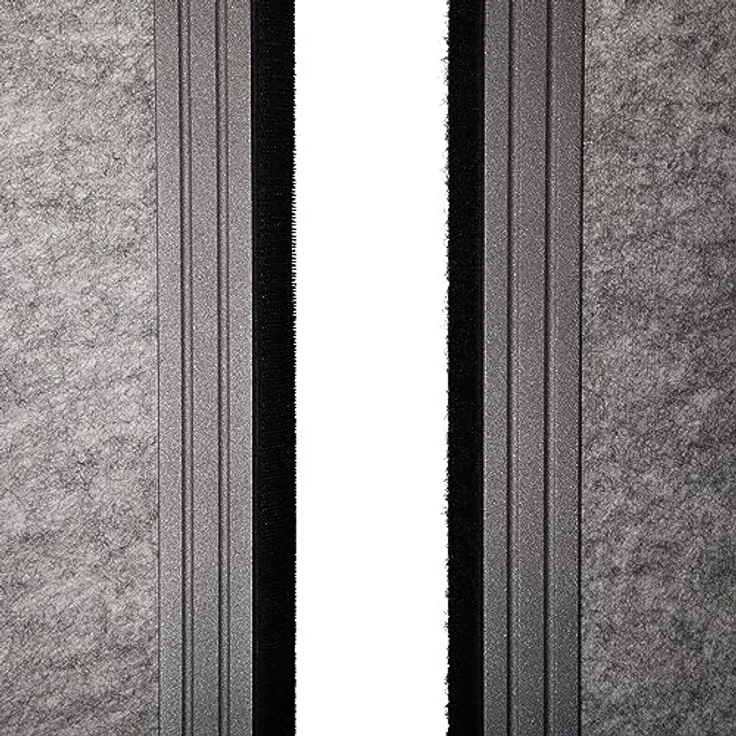 MAUL Trennwand Akustik MAULcocoon 180x100cm | Raumteiler für Büro und Schreibtisch | Freistehender Raumtrenner mit Standfüßen | Ideal als Sichtschutz und Schallschutz | Allergikerfreundliches Vlies – Bild 3