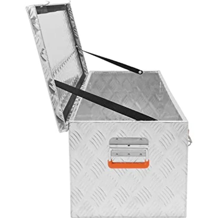 alubox Werkzeugkiste Riffelblech ABX-RL120 Aluminium 1,5mm Werkzeugkiste leicht und robust 86 Liter - Korpus 115 x 35 x 30 cm – Bild 3