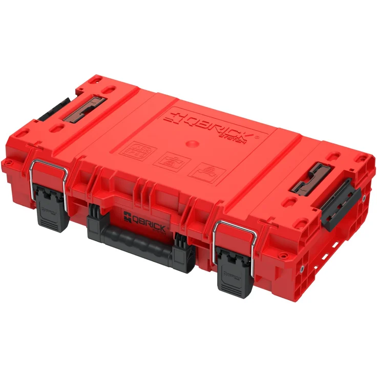 QBRICK System Werkzeugkoffer PRIME Toolbox 150 Vario RED Ultra HD Custom 535 x 327 x 140 mm 13,5 l - Werkzeugkoffer mit individueller Aufteilung und hoher Kapazität in Rot – Bild 1