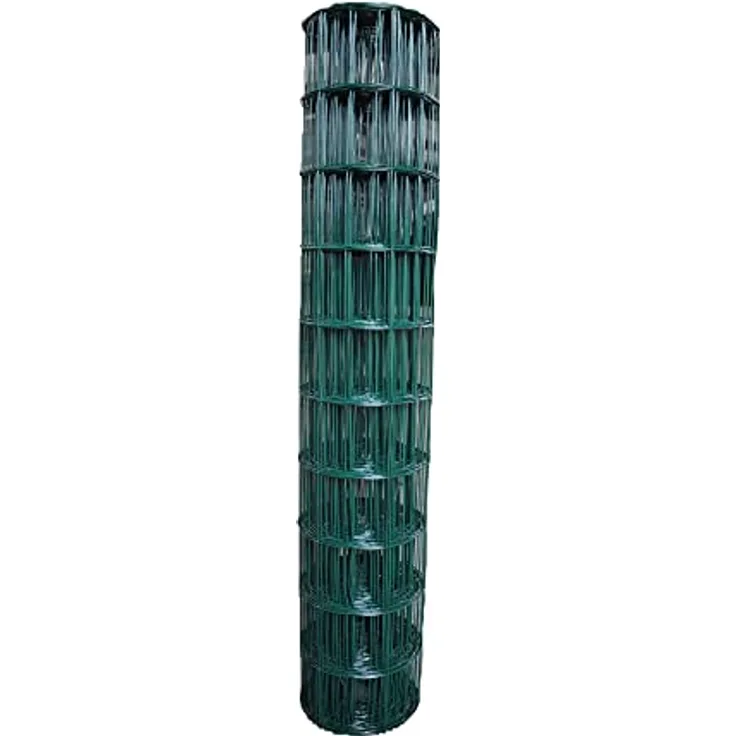 Maschendrahtzaun Zaun Gartenzaun 100x75mm Maschinengeflecht Gitterzaun 1,25x25m
