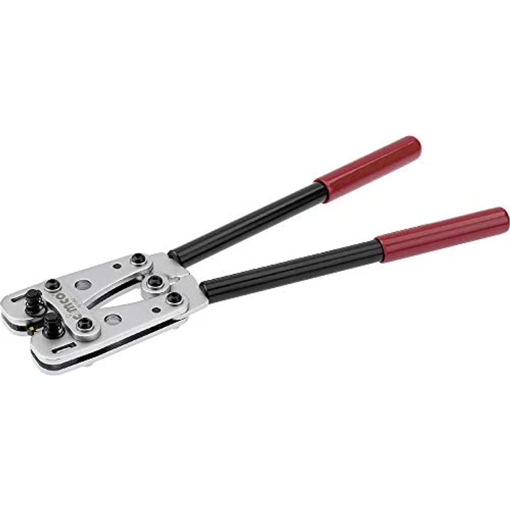 Cimco Presszangen-Set, 255-teilig für Rohrkabelschuhe, Querschnitte 6 mm² bis 50 mm², mit Sortimentskasten – Bild 2
