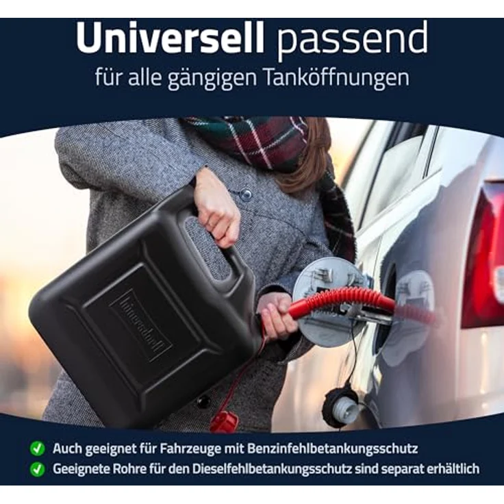 HÜNERSDORFF Benzinkanister 10 Liter – Bild 5