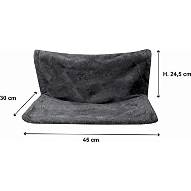 Love Story Tierbett, bequeme Katzenhängematte aus hochwertigem Polyester – Bild 3
