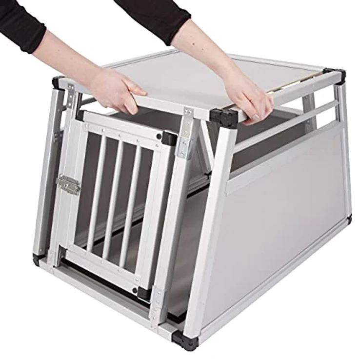 Kerbl Alu-Transportbox eintürig 77 x 55 x 50cm – Bild 2