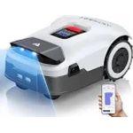 Redkey ANTHBOT Genie 1000, Drahtloser Rasenmähroboter mit KI, 2000 m² Flächenkapazität, 20 Zonen Management, 45% Steigfähigkeit, IPX6 wasserdicht