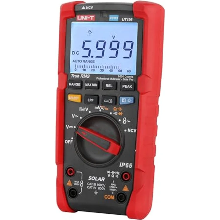 UNI-T True RMS Solar-Multimeter UT196 – Bild 9