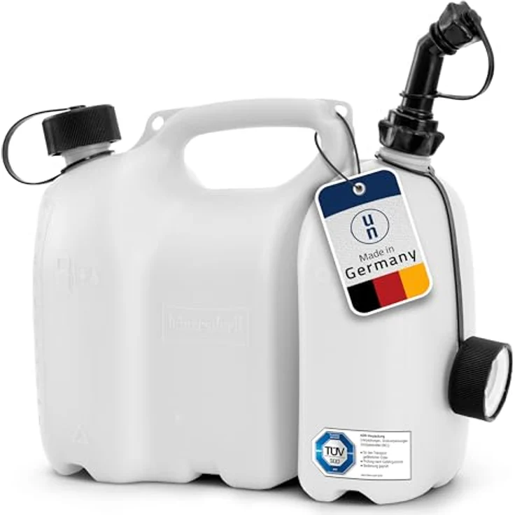 hünersdorff Doppelkanister, Profi 6+3 L, natur, 17.0x36.2x29.8 cm, 9 L, 804900 – Bild 2