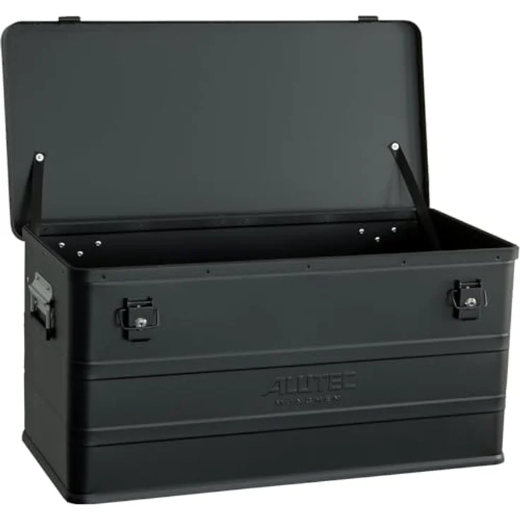 ALUTEC München Werkzeugkoffer ALUTEC Aluminiumbox Classic 93 Schwarz, 93 ltr., (LxBxH) 750 X 350 X – Bild 2