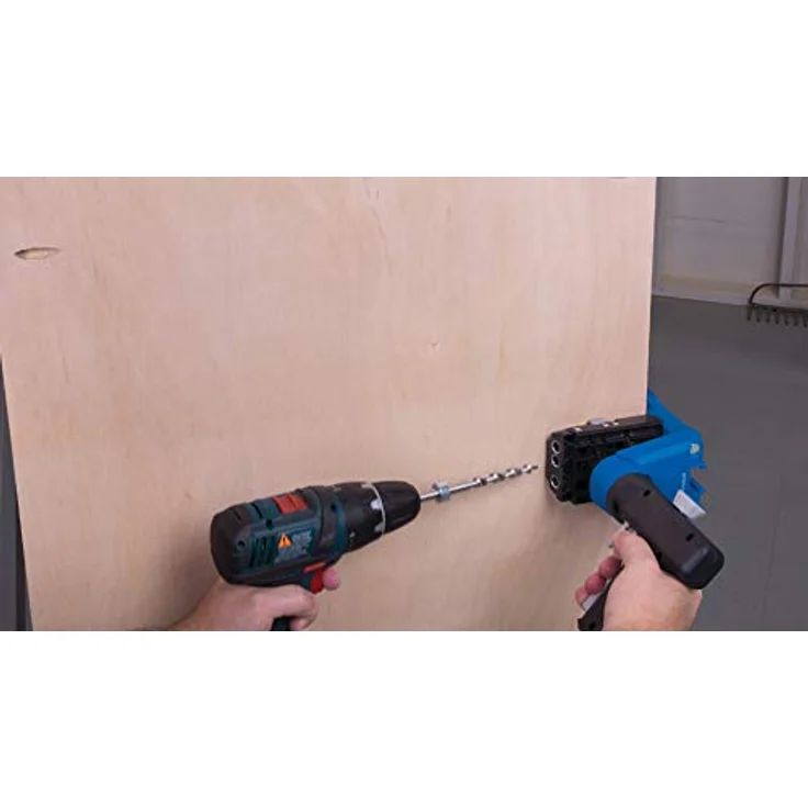 KREG Pocket Hole Jig 520 PRO Taschenloch Bohrschablone ( KPHJ520PRO ) + Stufenbohrer + Bit + Schrauben + Zwinge – Bild 9
