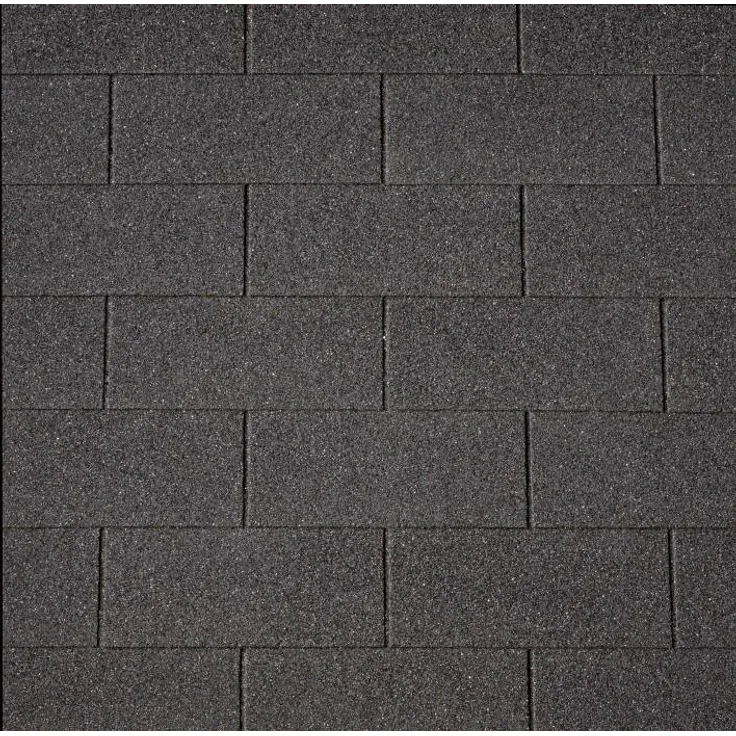 Easy Rechteck-Dachschindeln 80 x 33,6 cm schwarz