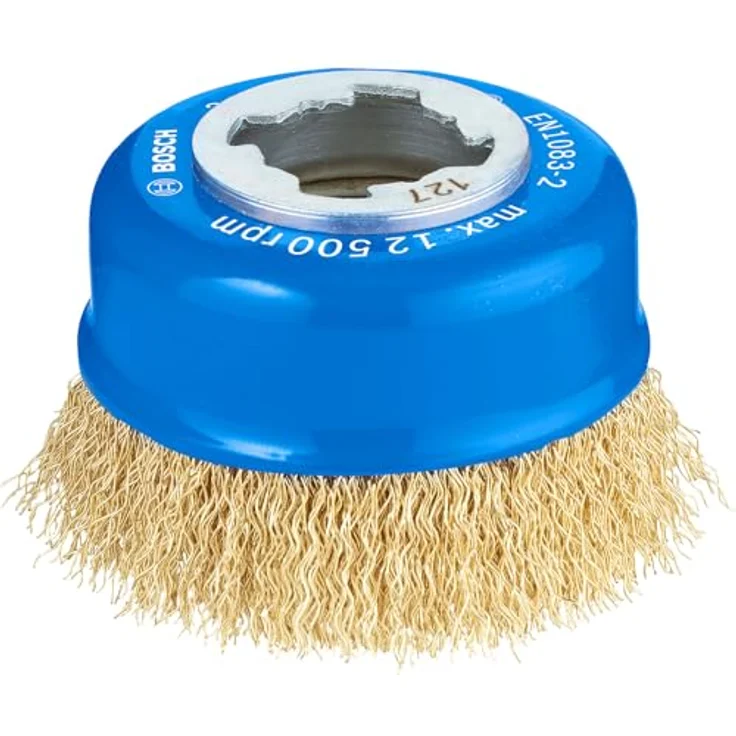 Bosch Professional gewellte Topfbürste Clean (für Metall, X-LOCK, Ø 75 mm, Drahtstärke 0,3 mm, für Ø115 mm) - Preisvergleich – Bild 2