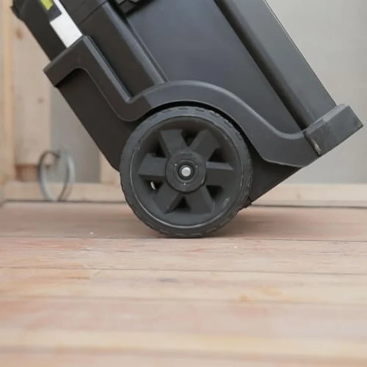 Stanley Rollende Werkstatt aus Metall-Kunststoff 1-79-206 ? Werkzeugwagen leer mit 3 modularen Einheiten ? Vielseitige Werkzeugbox für Kleinteile und große Werkzeuge – Bild 20