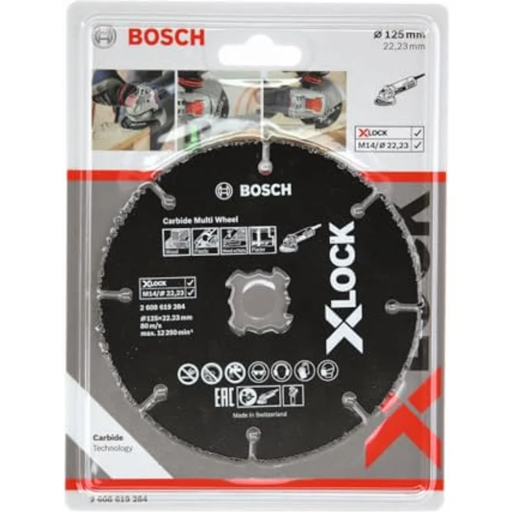 Bosch Professional Trennscheibe X-LOCK Carbide Multi Wheel 125mm, 125 x 1 x – Bild 2