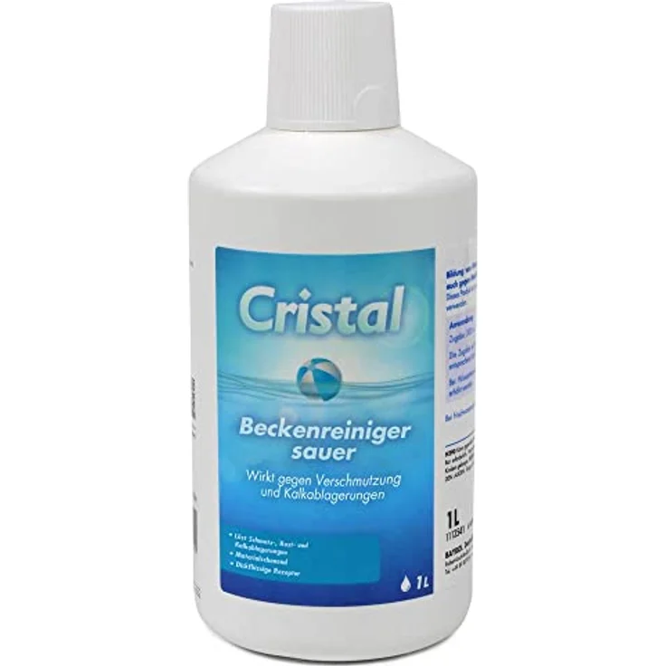 Cristal Beckenreiniger sauer 1,0 l – Bild 2