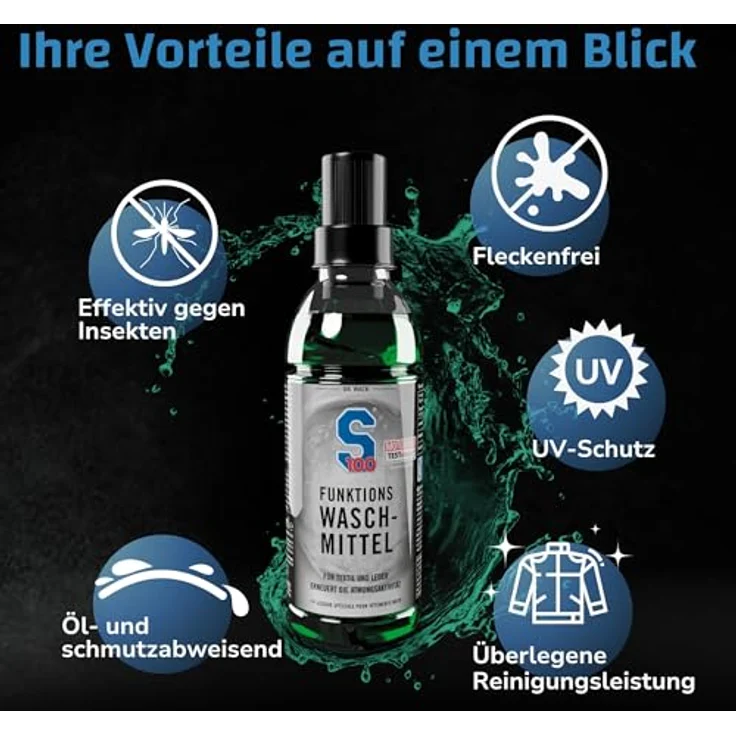 DR WACK Dr. Wack S100 Funktions-Waschmittel 300 ml Auto-Reinigungsmittel – Bild 6