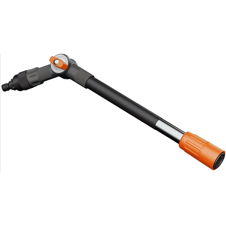 GARDENA Stiel 18806-20 Cleansystem Stiel Flex, Griffverlängerung mit Gelenk für Nassreinigung, wasserführender Stiel, blau