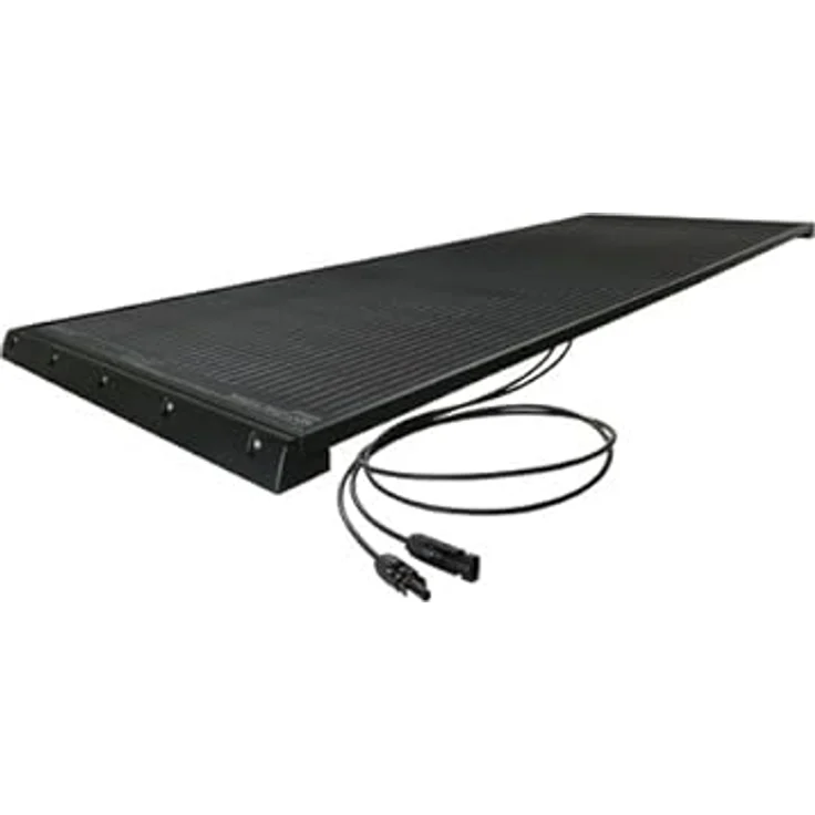 NLS Dual Air Solar-Komplettsystem, 200W, schwarzes Design, MPP-Regler, inklusive Montagezubehör, 152x66x4 cm, 12,45 kg – Bild 2