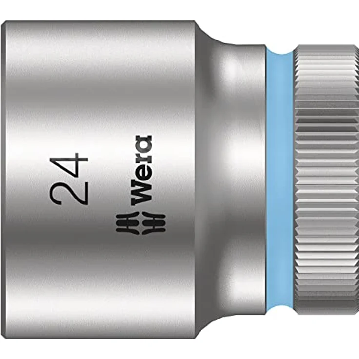 Wera 9722 Bit- und Steckschlüsselset Knarren-Satz, 31-teilig, 1/2 Zoll mit 2-farbiger Schaumstoffeinlage, passend für Tool Rebel Werkstattwagen – Bild 36