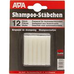 APA APA Shampoostäbchen für Waschbürsten, 12 Stück, biologisch abbaubar und umweltfreundlich