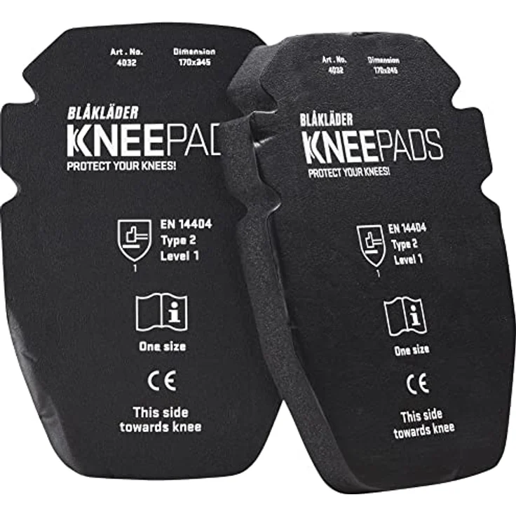 Blaklader 403212079900onesize Kniepolster Gel, 25 mm, Schwarz, Taille Unique – Bild 2